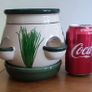Ceramic Spice Planter Pot: Gardening Container Image 6
