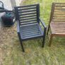 Wooden garden chairs Image 2
