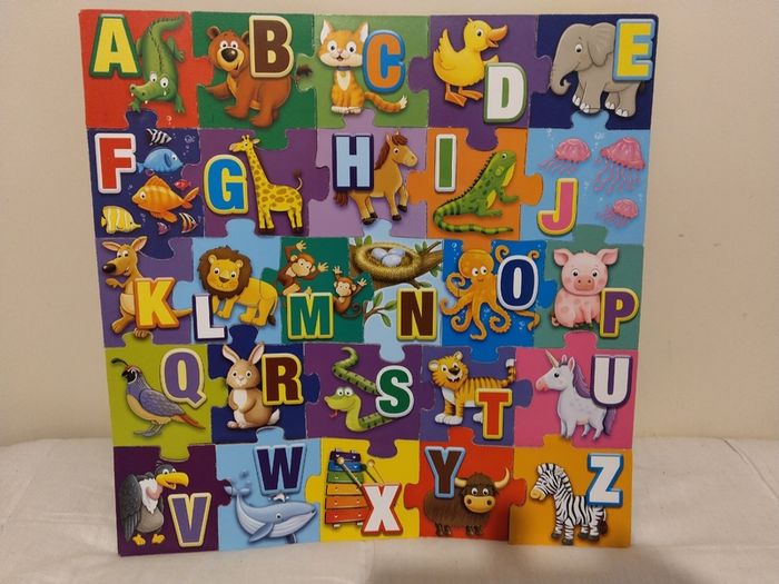 Traditionally Crafted Wood Works large Wooden Floor Puzzle