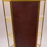 Glass brass mirror Image 4