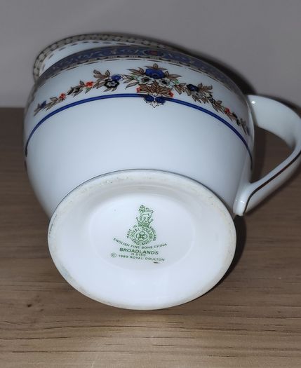 Vintage Royal Doulton Milk Jug & Queen's Sugar Bowl