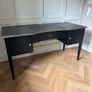 Beautiful Desk with Leather Inlay Image 3