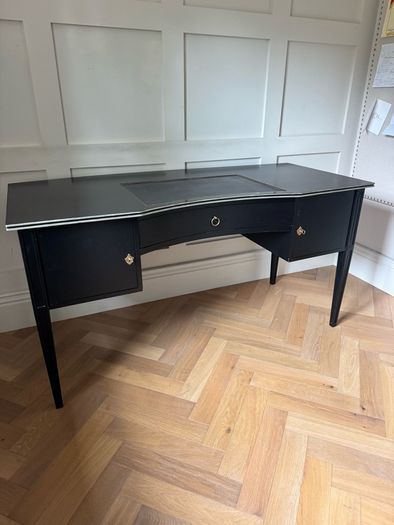Beautiful Desk with Leather Inlay