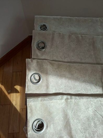 Cream Curtains