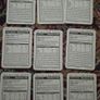 Man Utd The All Time Greats 2001 Carlton Books Complete Card Set Image 4