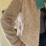 Oasis Fake Fur Jacket in Cream Image 2