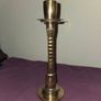 Antique solid brass candle holder Image 5