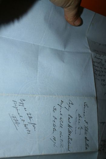 Antique Last Will 1876