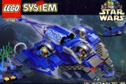 Lego Star Wars 7161: Gungan Sub (1999) 100% Complete (NO BOX)