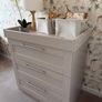 NEW NURSERY: Mamas & Papas cotbed, mattress & changing unit Image 3