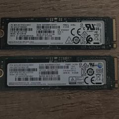 2 x 512gb Nvme