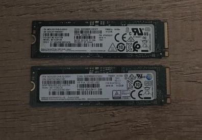 2 x 512gb Nvme
