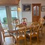 Walnut dining table & matching Cabinet Image 5