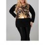 Unique Knit Tunic Top size 18/20 Image 2