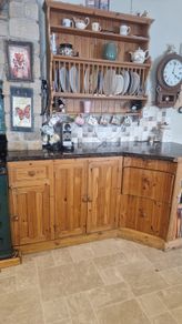 old style solid pine kitchen and appliances for sale