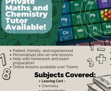Online 1 to 1 LC Chemistry and Applied Maths Grinds