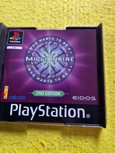 Who Wants to be a Millionaire 2nd Edition PlayStation1 Ps1 PlayStation2 Ps2 Games Original