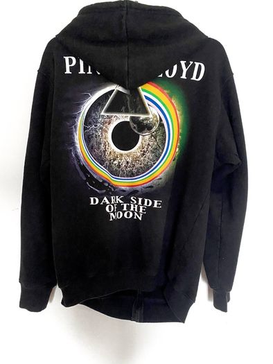 Pink Floyd Dark Side of the Moon Hoodie by RockoTees Size: L