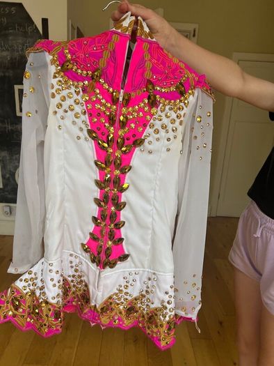 Stunning Irish dancing solo dress