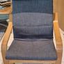 Two as new IKEA armchairs Image 2