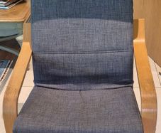 Two as new IKEA armchairs