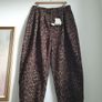 Allsaints Leopard Print Barrel Leg Jeans Size Uk 16 Image 3
