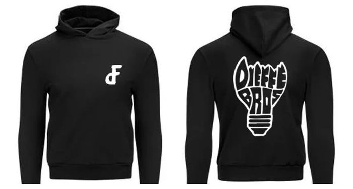 Dieffe Bros Unisex Child Girl Boy Hoodie Tshirt