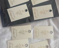 wedding tags