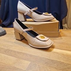 Taupe mid heels Shoes