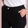 Ladies Black Trousers Image 2