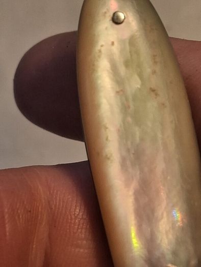 6 Inch Sterling Silver Mother of Pearl Victorian Fruit Knife