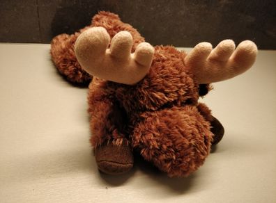 Brown Moose Plush Toy
