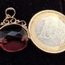 Vintage 9ct yellow gold spinner drop fob Image 2