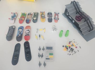 Tech Deck Finger Skateboards with Ramp
