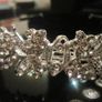 Bride's Designer Crystal Head piece Image 3