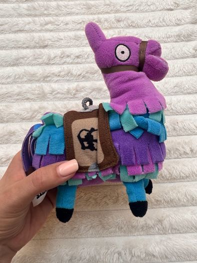 Fortnite Loot Llama Russ Soft Plush Epic Games 2018 Pinata Gaming Lama approx. 18 cm. Used Please see photos