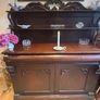 Antique Victorian chiffonier sideboard. Image 4