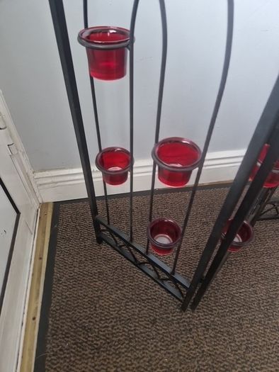 tealight firescreen