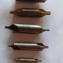 6pcs USSR HSS Combined Center Drill Bits Set NOS Soviet R6M5 Lathe 2.0-6.3mm. Image 3