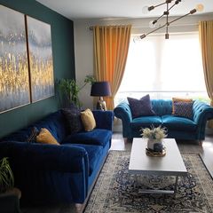 3 & 2 Seater Button Gosford Sofas
