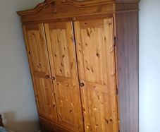 Pine bedroom furniture price reduced