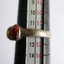 Vintage Sterling Silver 925 Ring with Amber size L1/2 - 2,8g Image 6