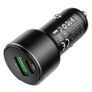 Hoco Z42 Light Road Dual Port PD20W + QC3.0 Digital Display Car Charger Black Image 2