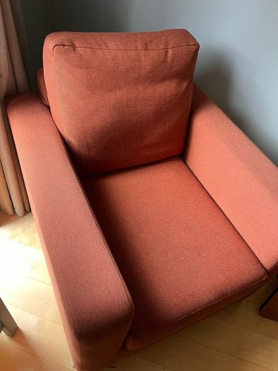 Burnt Orange Armchair