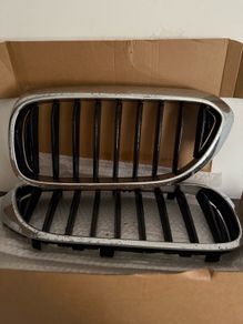 Bmw 5 - series G30/31 2017 - 2020 Rh Grille, With Chrome Frame, With Black Vanes, For M - sport Models
