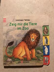 German kids book: Zeig mir die Tiere im Zoo