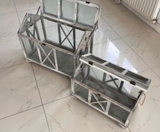 glass house lanterns