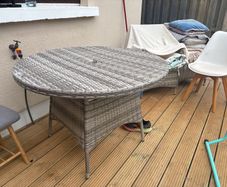 patio / garden table and chairs