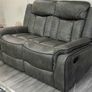 New 3+2 Westwood Grey Recliner Sofas Image 5