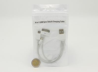 4in1 Usb Sync Data And Charger Cable